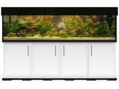 Aquariumkombination modern 200x50x50