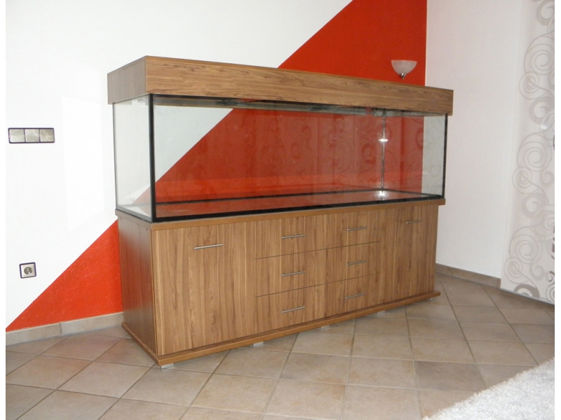 Aquariumkombination modern 200x50x60 - Rechteck, 600l, 12mm bei