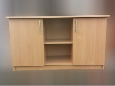 Galerie 120 - Aquarium-Unterschrank classic-r 150x50 in Dekor Buche